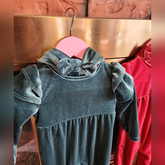 Velour Rompers - Picture 3 of 7